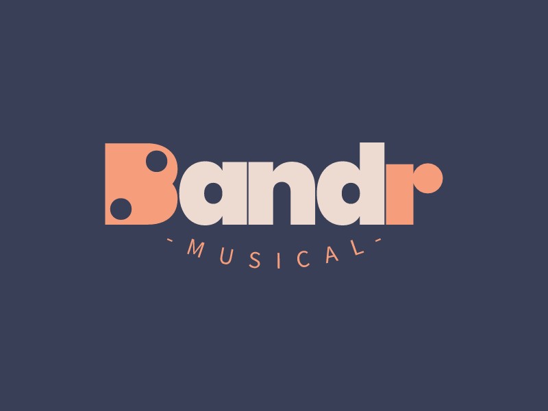 Bandr logo design