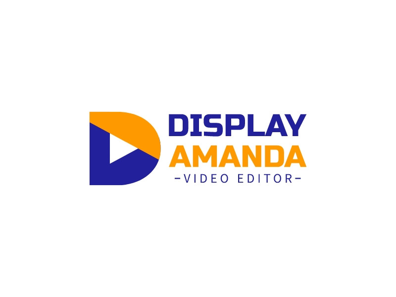 Display Amanda logo design