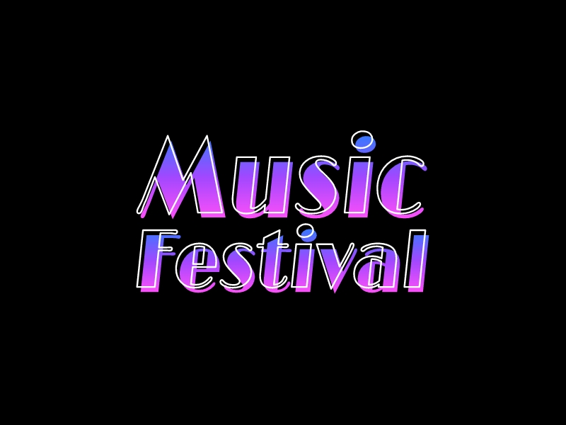 Music Festival logo design