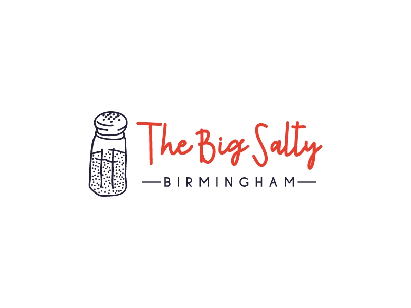 The Big Salty logo design