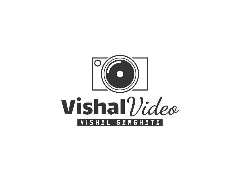 Vishal Video logo design