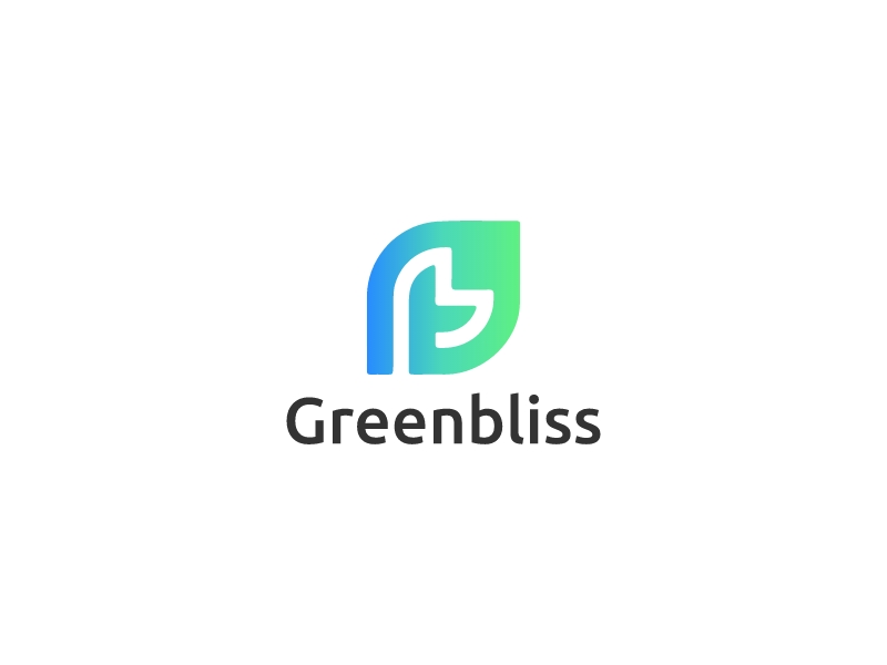 Greenbliss logo design