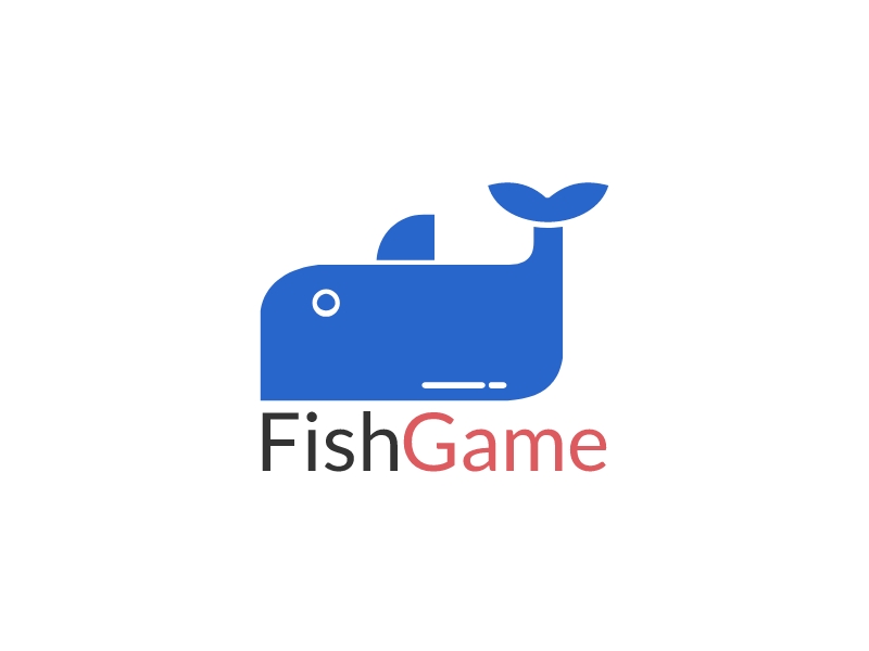 Fish Game logo design